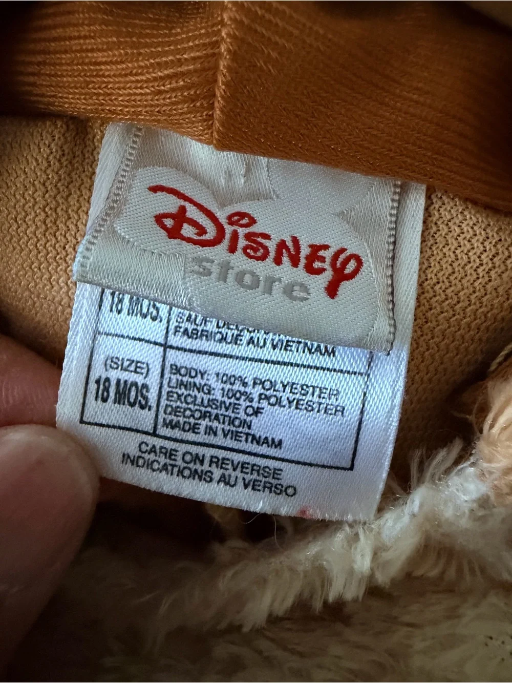 Disney soft plush